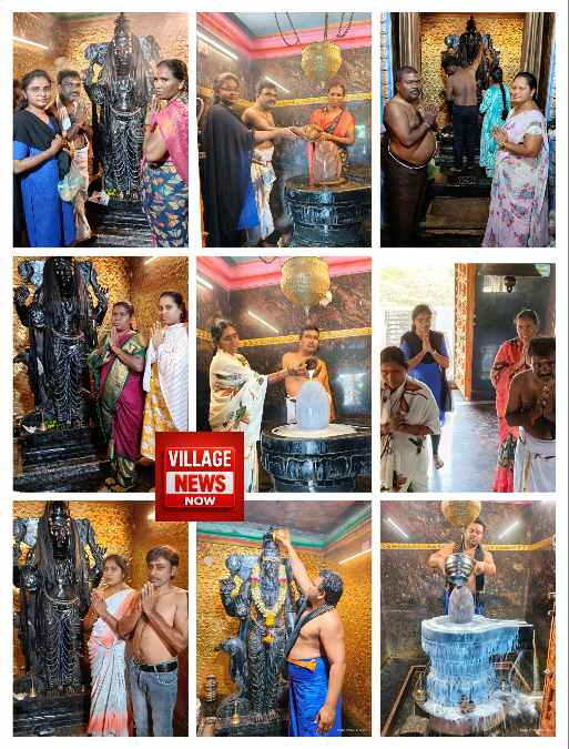 శనిదేవుని కి ప్రత్యేక పూజలు