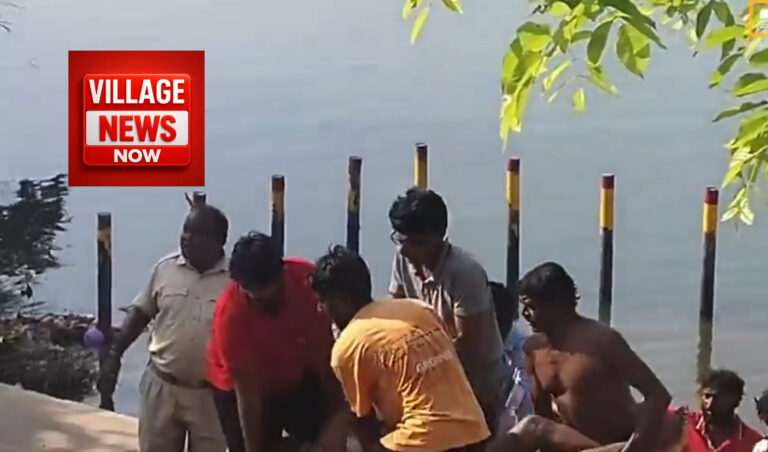 మృతదేహాన్ని బయటకి తీసుకున్న పోలీసులు